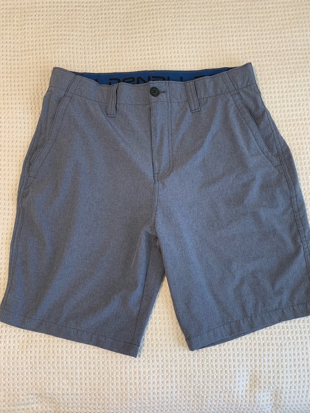 Denali Men’s Shorts Heather Blue Size 32